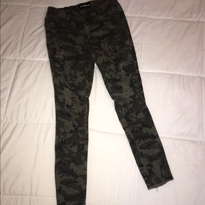 Camo Skinny Jeans